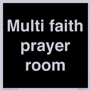 Multi faith prayer room